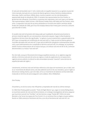 El Rock And Roll