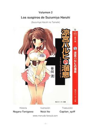 Suzumiya Haruhi Volumen 2