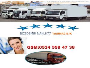 BAĞCILAR GÜNEŞLİ NAKLİYE FİRMALARI 0534.559.47.38 BOZDEMİR NAK_İST