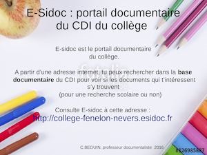 Présentation Esidoc