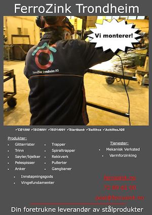 Ferro Zink Trondheim Katalog