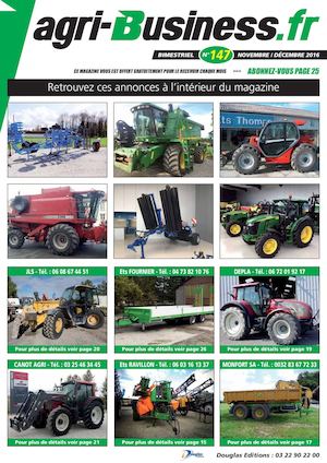 AGRI BUSINESS N°147 - NOVEMBRE/DÉCEMBRE 2016