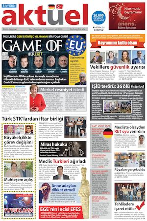 Sayı 5  - Temmuz 2016