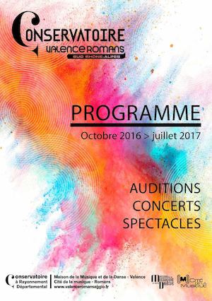 Le Programme du Conservatoire 2016 2017