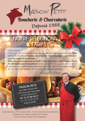 Catalogue MAISON PETIT Nov2016