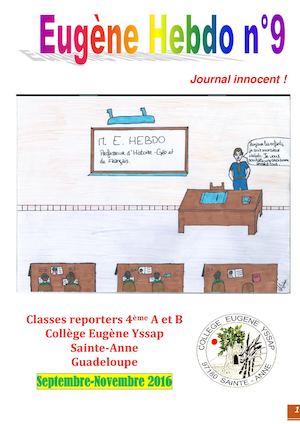 Eugène Hebdo N°9 Collège YSSAP