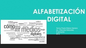 Alfabetización Digital