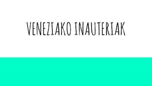 Veneziako inauteriak