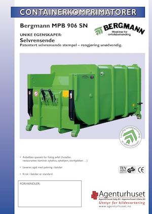 Containerkomprimator Mpb 906