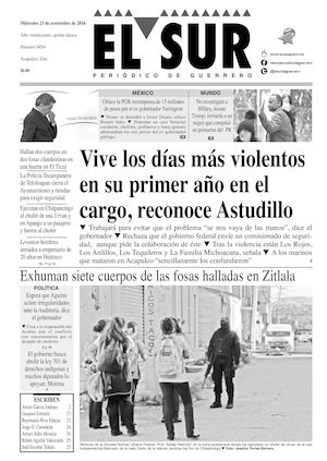 El Sur Miercoles 23112016