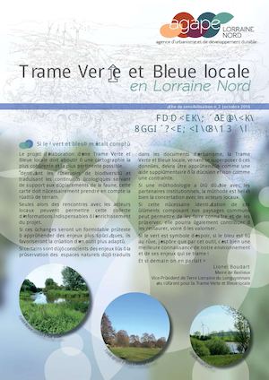 Trame Verte et Bleue Lorraine Nord Fiche 2 Definition