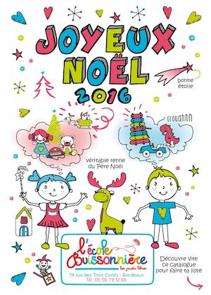 Ecole Buissonniere Catalogue Noel 2016
