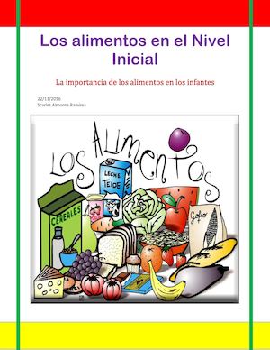 Los Alimentos En El Nivel Inicial