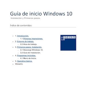 Manual Windows 10