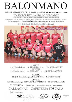 Balonmano 26 11 2016