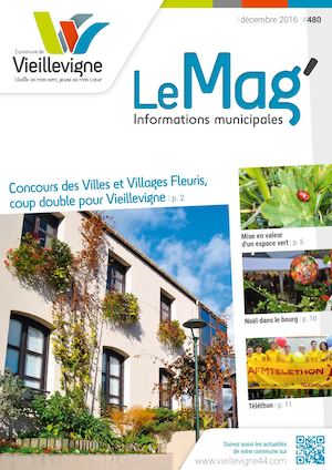 Le Mag' 480 - Décembre 2016 - Commune de Vieillevigne