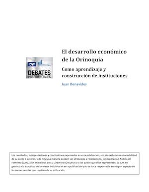 Desarrollo Orinoquia