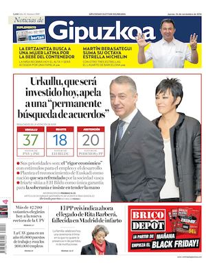 Noticias de Gipuzkoa 20161124