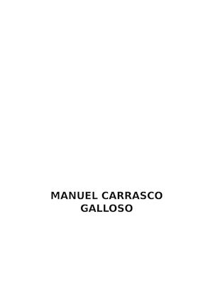 Trabajo De Manuel Carrasco