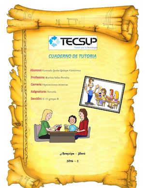Cuaderno De Tutoria