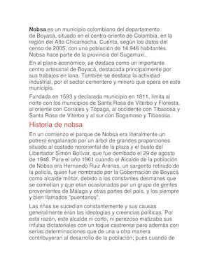 Nobsa GUIA TURISTICA