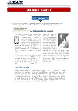 Ficha De Sesion 1 Ejercicios (1)