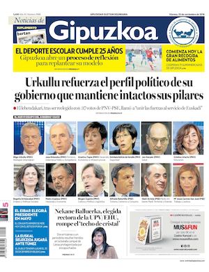 Noticias de Gipuzkoa 20161125