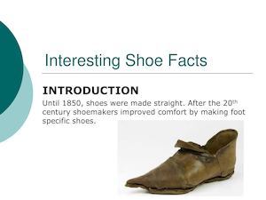 Amusing Facts About Shoes That Will Knock Your Socks Off
