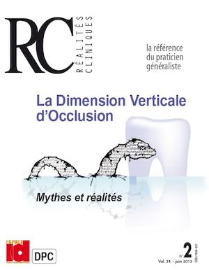 Preview La Dimension Verticale d’Occlusion mythes et réalités
