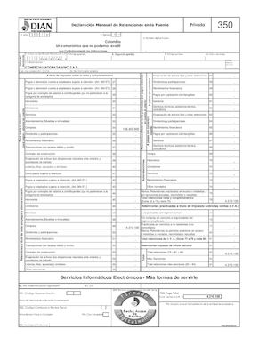 Formulario 350