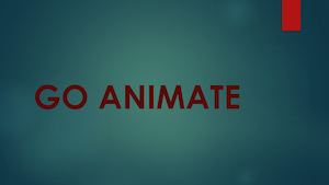 Go Animate