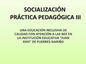 Prof Luis Revelo Diapositivas Ponencia Práctica Pedagógica Iii