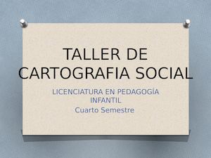 Taller De Cartografia Social (1)
