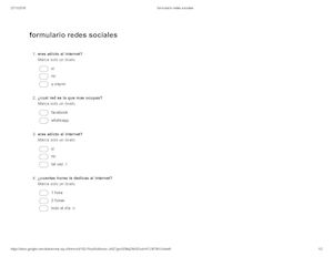 Formulario Sin Título Formularios De Google