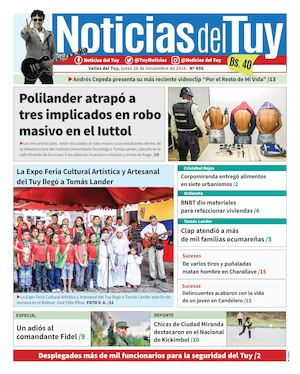 Noticias Del Tuy 28 De Noviembre