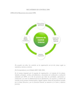 Mecanismos De Control Epm