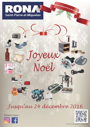 Catalogue de Noël RONA SPM