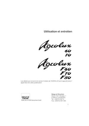 AGROLUX 60 F60 70 F70 80 F80