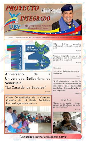 Periodico Ubip Julio 2016 2da Edición