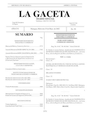29 MAYO 2002 G99