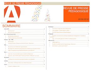 Revue De Presse 2016 12