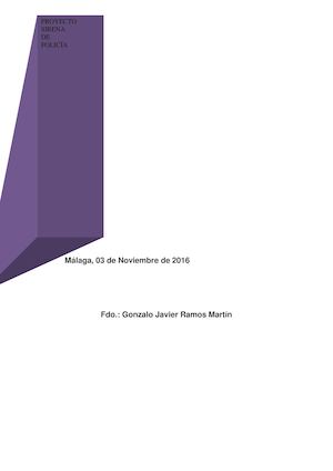 Proyecto Sirena De Policia