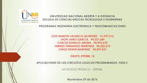 Aplicaciones de los Dispositivos Lógicos Programables