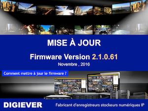 DIGIEVER Mise à Jour FIRMWARE 2.1.0.61 Français