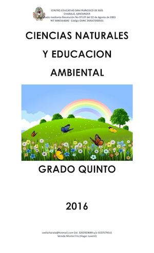Ciencias Quinto Grado