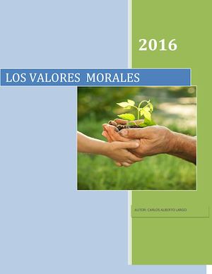 los cuatro valores mas importantes