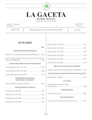 13 NOVIEMBRE 2007 G218