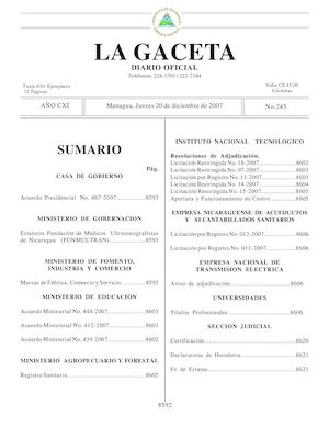 20 DICIEMBRE 2007 G245