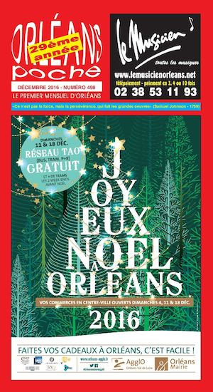 ORLÉANS-POCHE NUMÉRO 498 DE DÉCEMBRE 2016