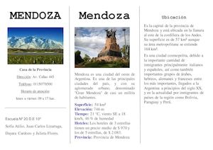 Tríptico  - Mendoza